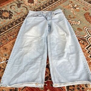 BDG Sky Blue Wide Leg Jeans